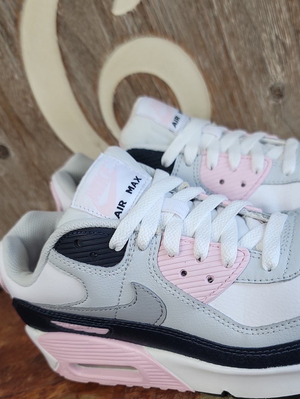 🔥 Nike Air Max 90 LTR "Pink Foam/Armory Navy" Wmns 7 Great Cond! Fast Shipping - Picture 8 of 16